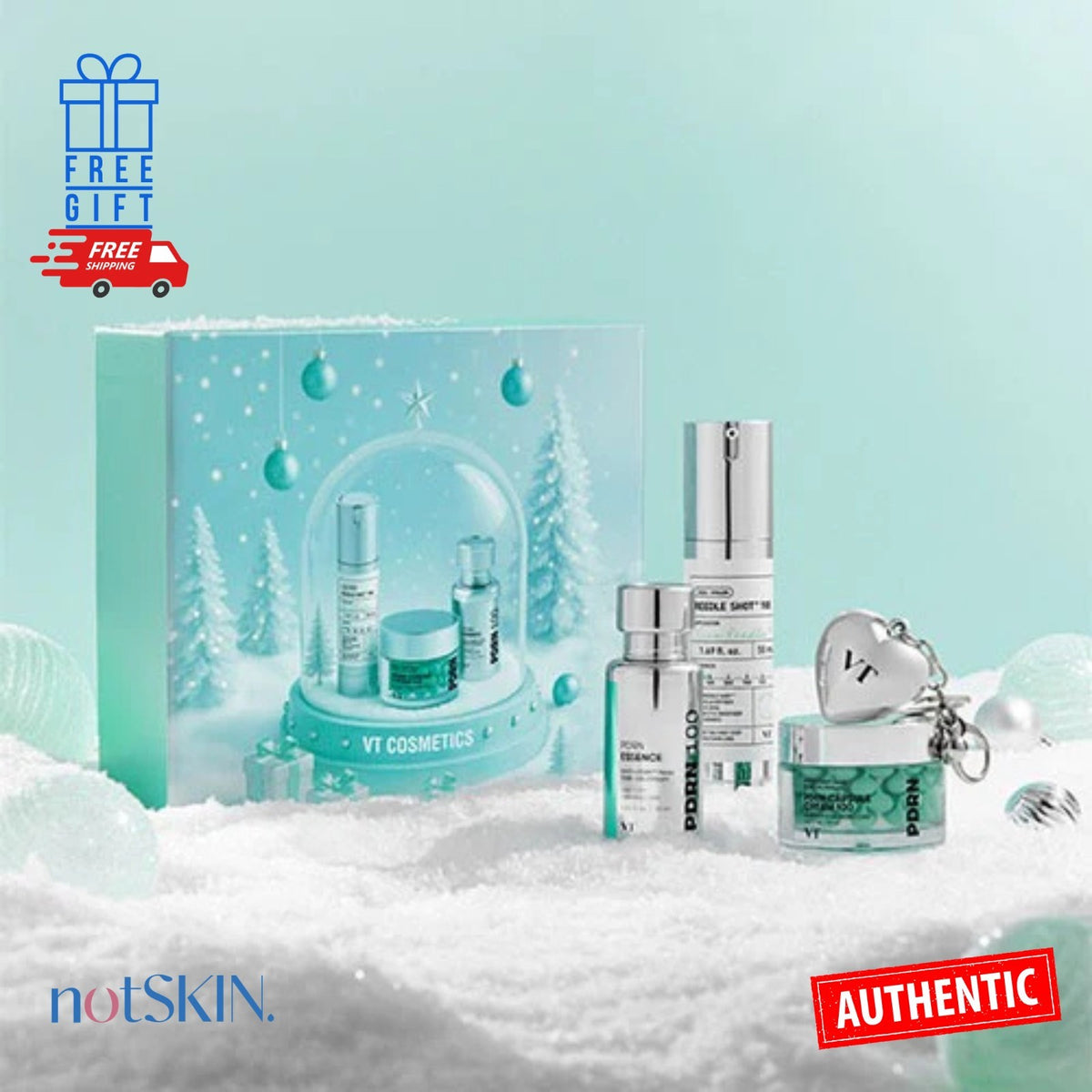 Korean Skincare Gift Set with Radiance Boosters - Holiday Edition