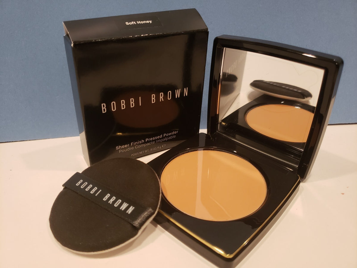 Sheer Finish Pressed Powder - Soft Honey - Lightweight Face Makeup 0.31 Oz