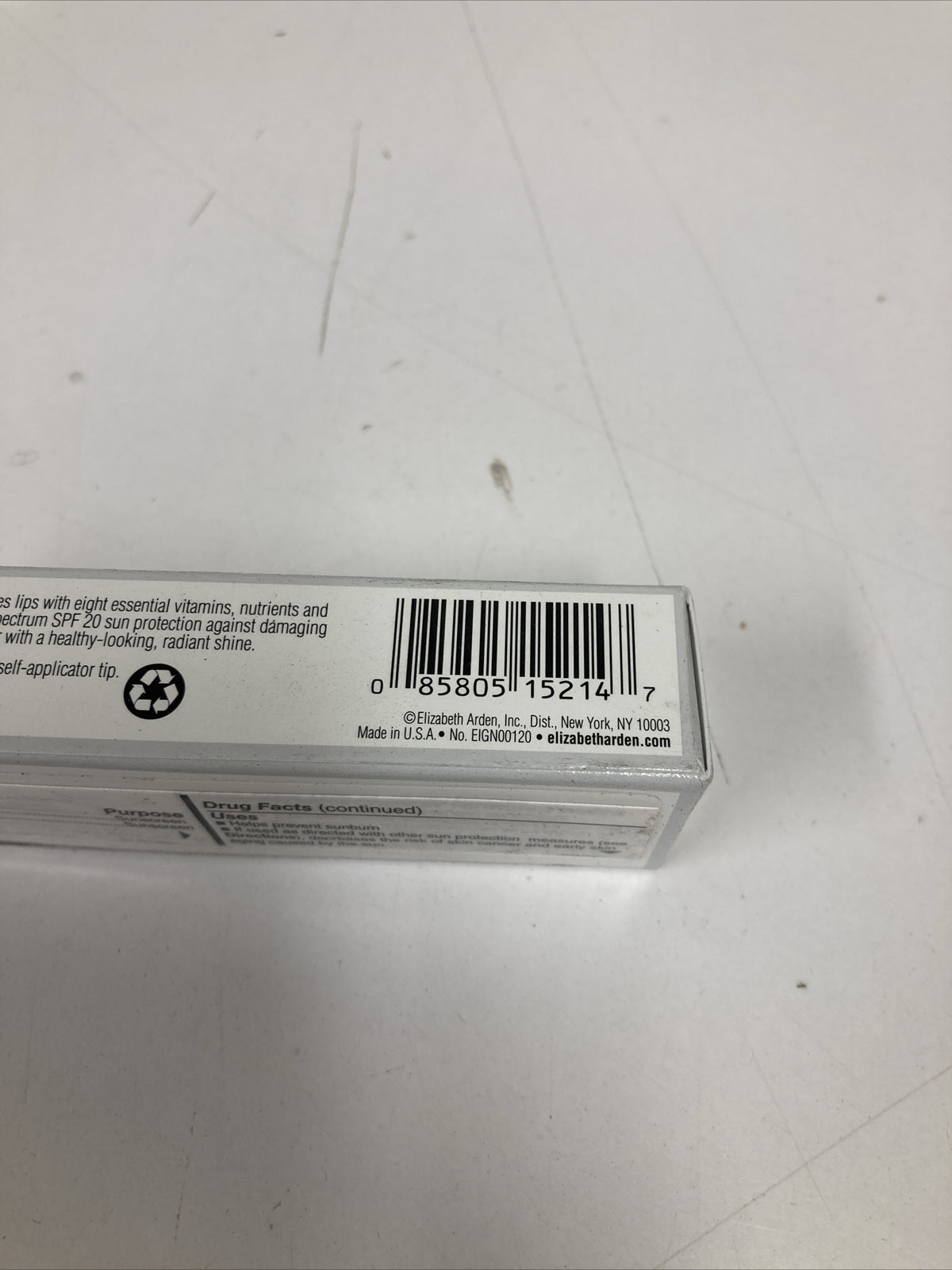 Elizabeth Arden Sunscreen SPF 20 PA+ Eight Hour Lip Balm - 2 Pack