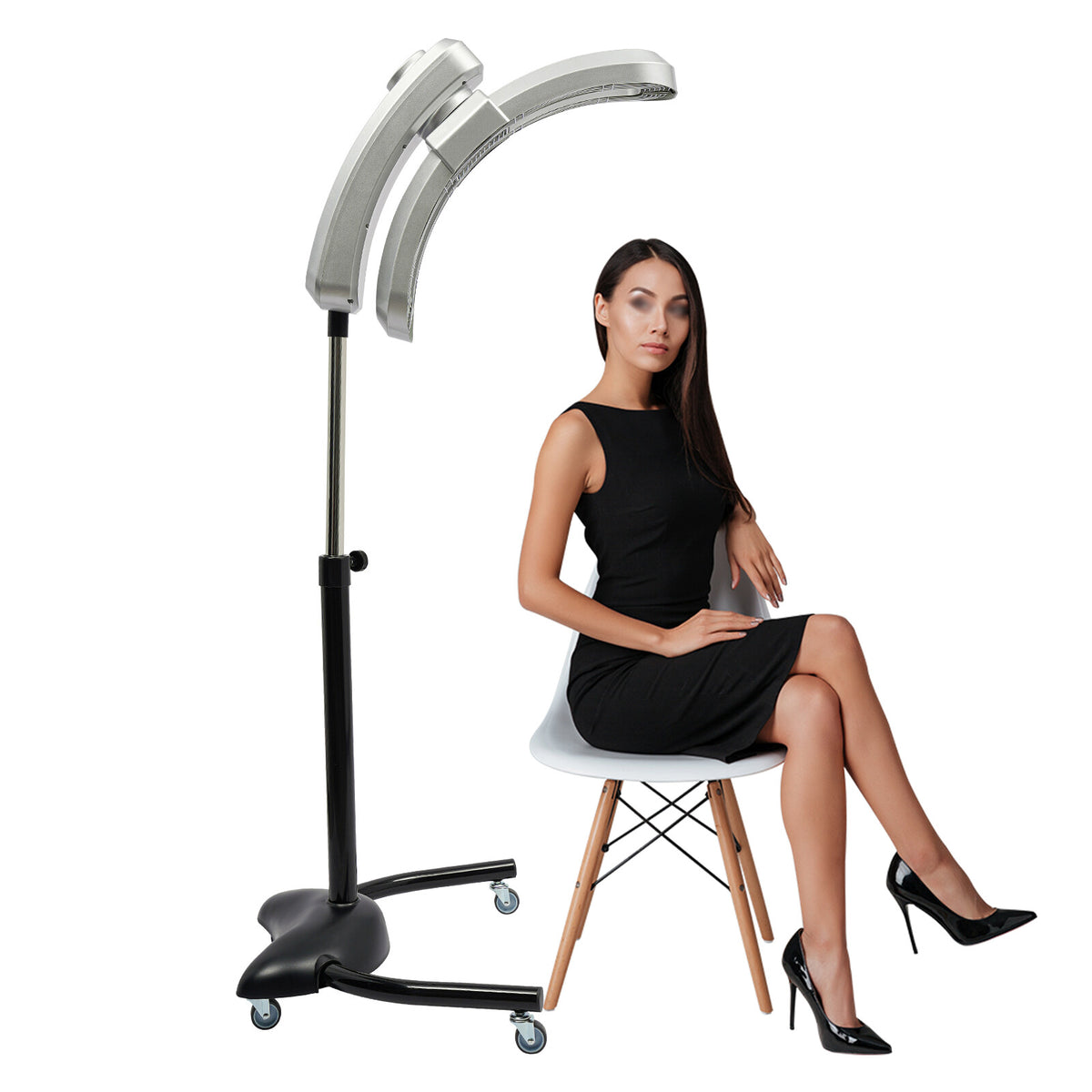 Adjustable Vertical Hairdressing Heater & Cold Iron Hair Dryer 900-950W