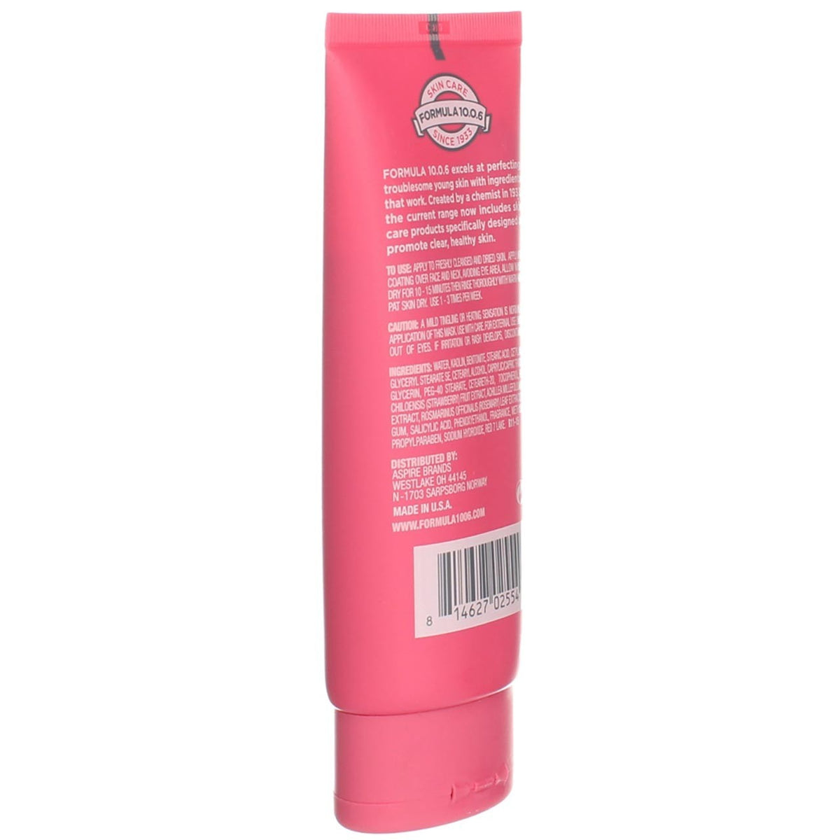 Skin Clarifying Mud Mask with Strawberry & Yarrow for Oily Skin - 3 oz
