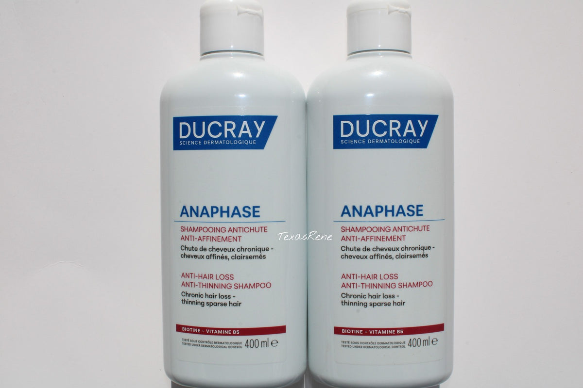 Ducray Anaphase Anti-Hair Loss Shampoo 400ml - 2 Pack