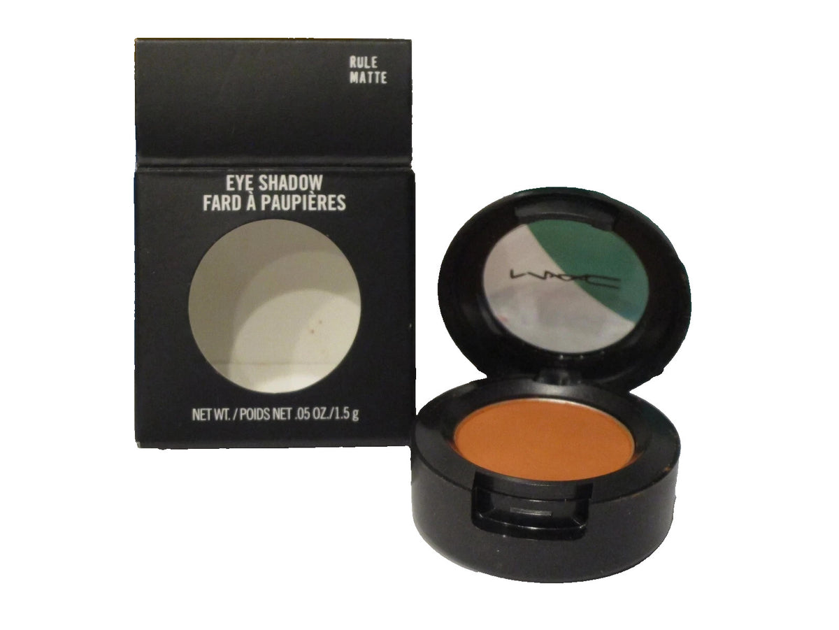 MAC Matte Burnt Orange Eyeshadow - Highly Pigmented, Long-Lasting, Full Size