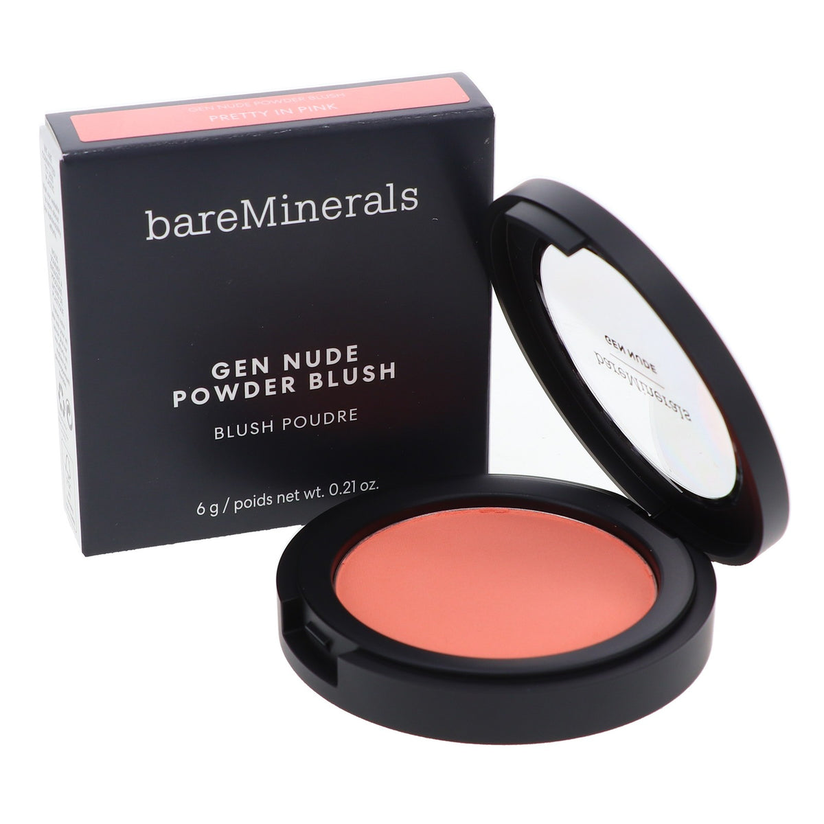 BareMinerals Gen Nude Powder Blush Pretty In Pink 0.21 oz - Natural Cheek Color