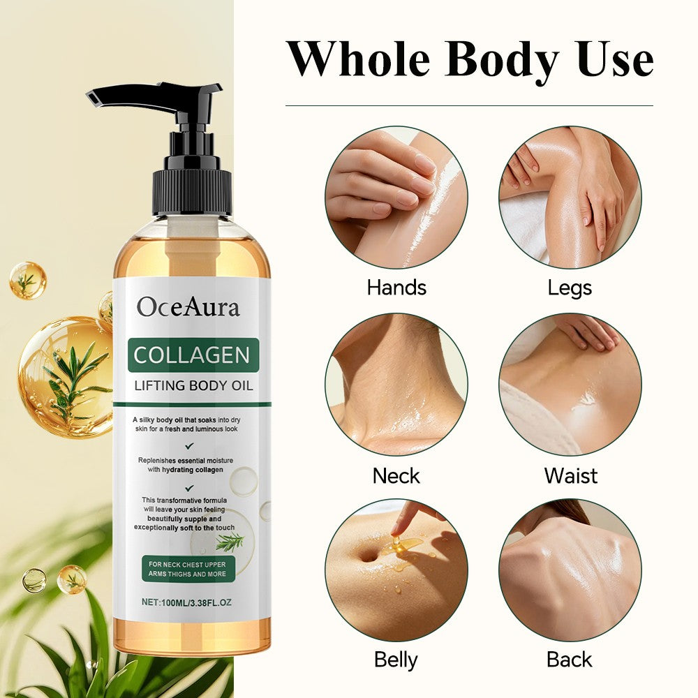 Collagen Body Oil - Firming Moisturizer for Dry Skin, 100ml