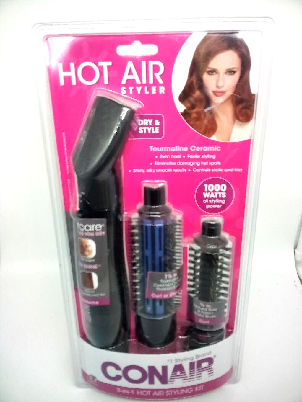 Conair Hot Air Styler Ceramic Hair Dryer 1000W - NEW