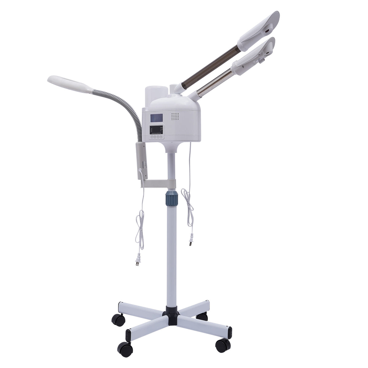 Pro 3 in 1 Facial Steamer 5X Magnifying Lamp Hot& Cold Ozone Machine