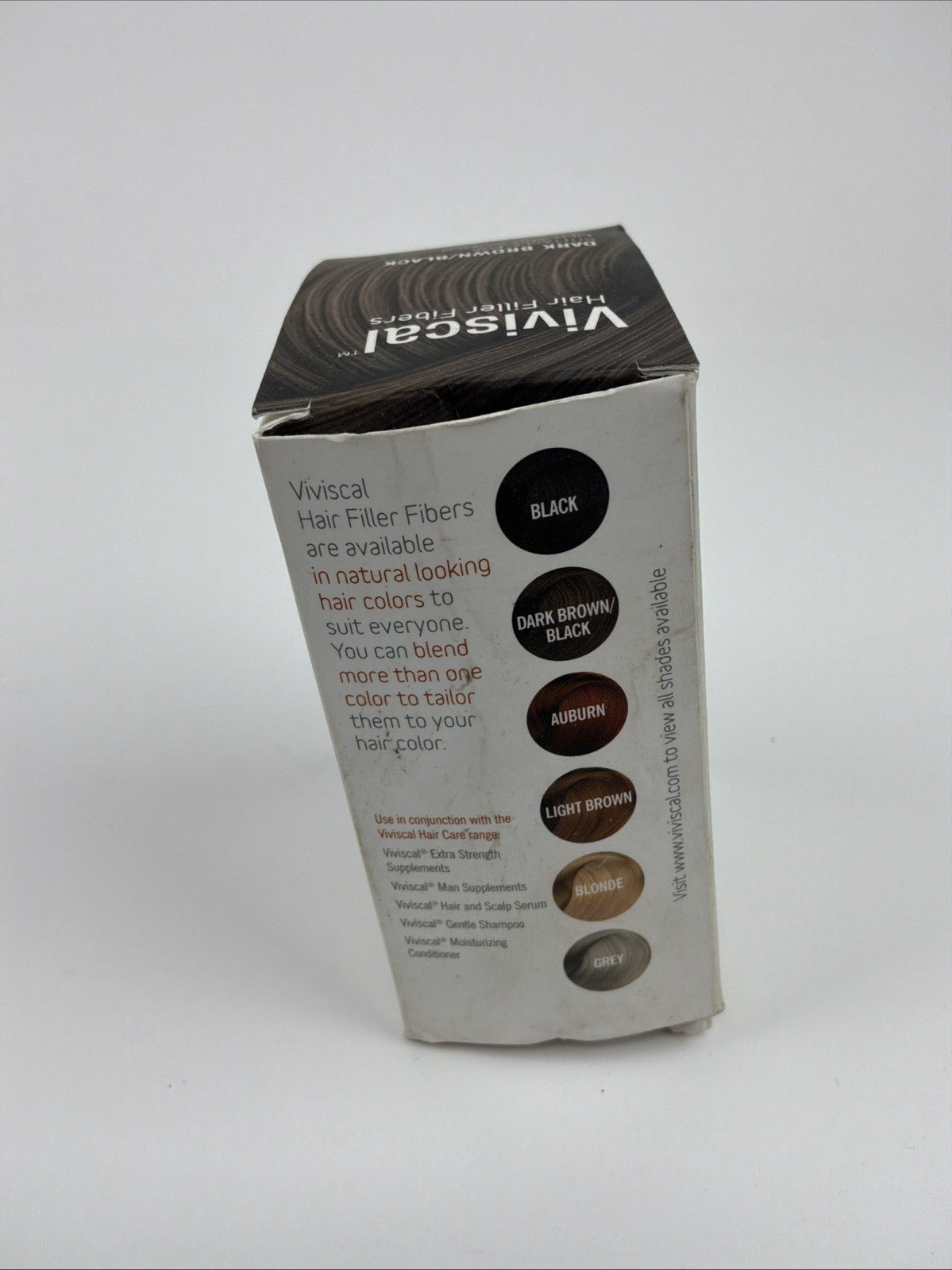 Viviscal Hair Filler Fibers Dark Brown for Men & Women 0.53oz