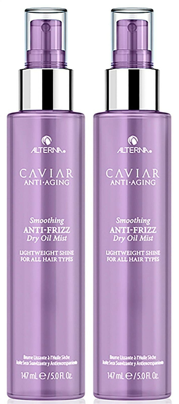 Alterna Caviar Anti-Aging Smoothing Anti-Frizz Hair Oil Mist 5 oz