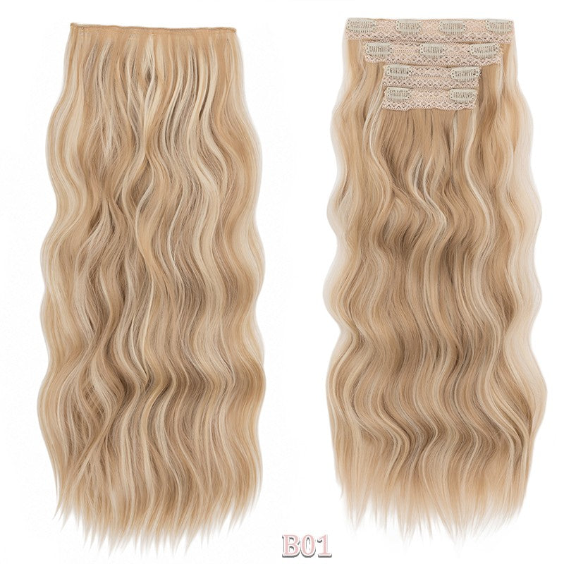 Double Weft Clip-In Human Hair Extensions Full Head - Multiple Colors & Lengths