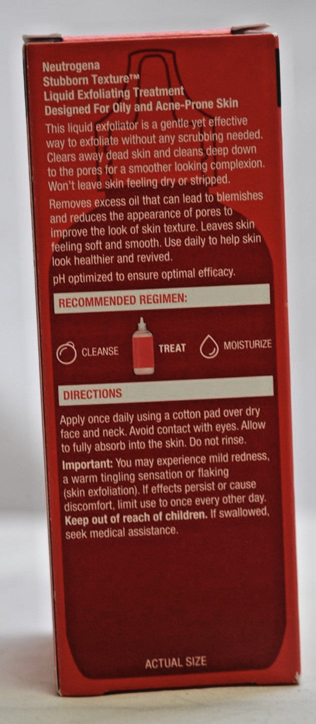 Exfoliating Liquid Treatment for Stubborn Skin 4.3 Oz - Gentle Skin Refinement