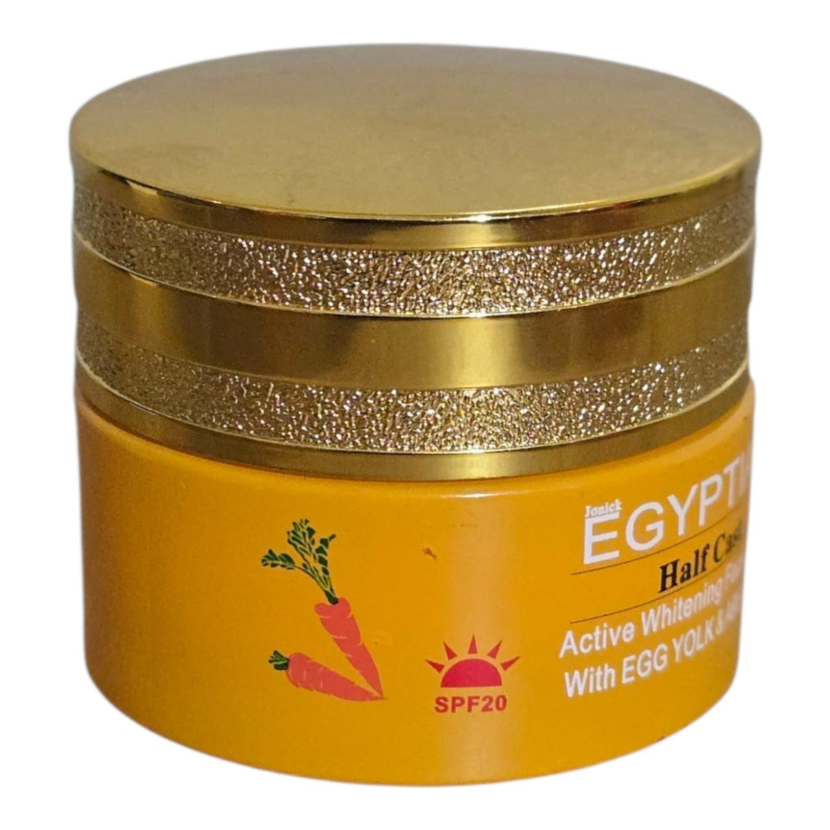 Egyptian Carrot Face Cream with Kojic Acid & SPF30 - Skin Brightening Moisturizer