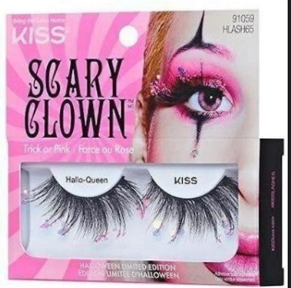 Halloween False Eyelashes 3-Pack Fairy Witch Clown Costume Makeup