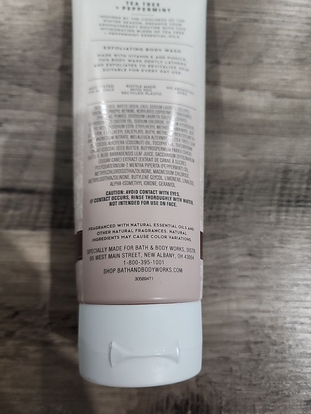 Tea Tree & Peppermint Body Wash - 8oz