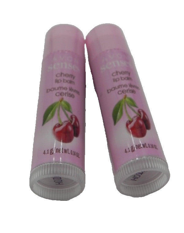 Lip Balm Set - Cherry Flavor, 2 Pack, Sealed, 0.15 oz Each