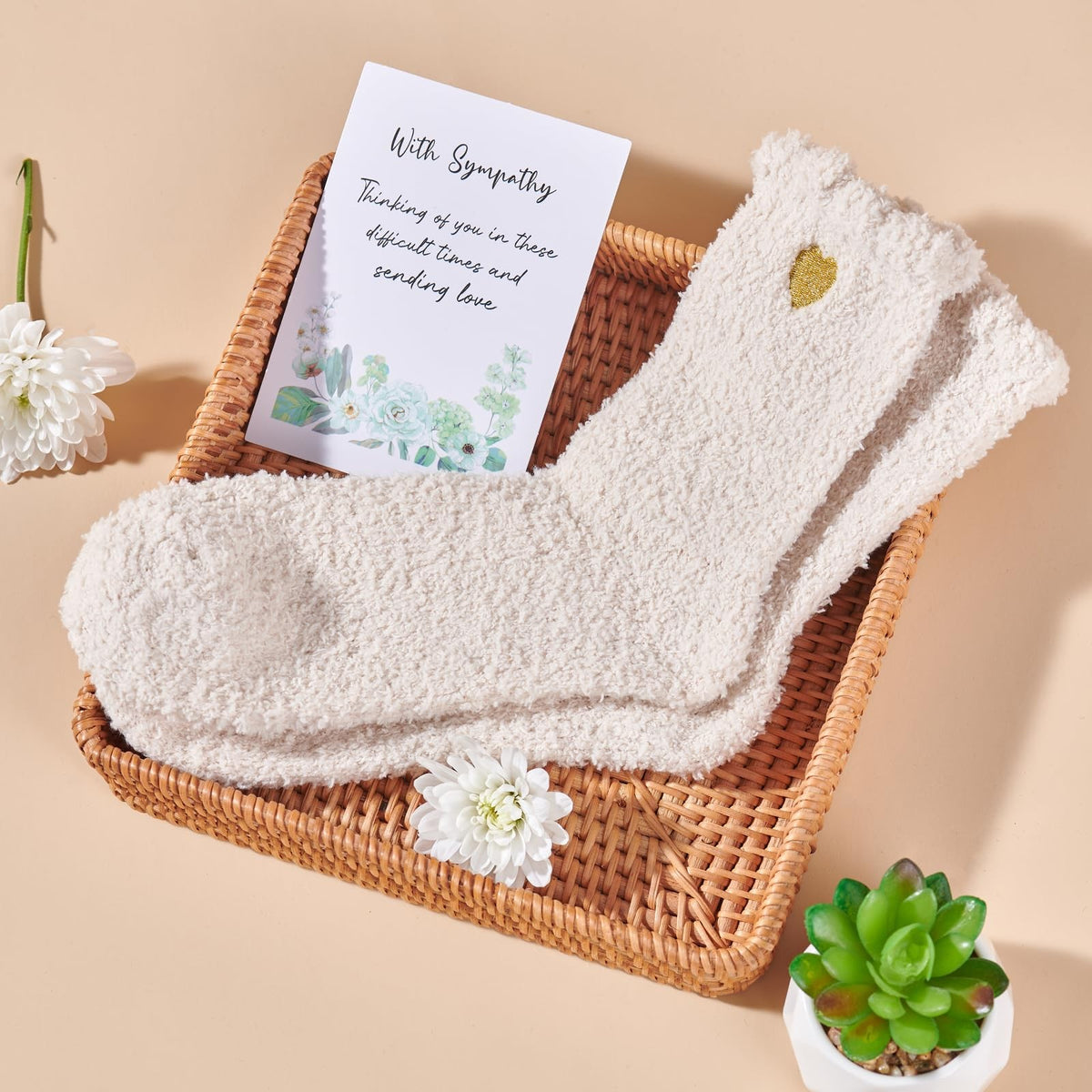 Sympathy Gift Basket for Loss of Loved One - Supportive Care Gift Set