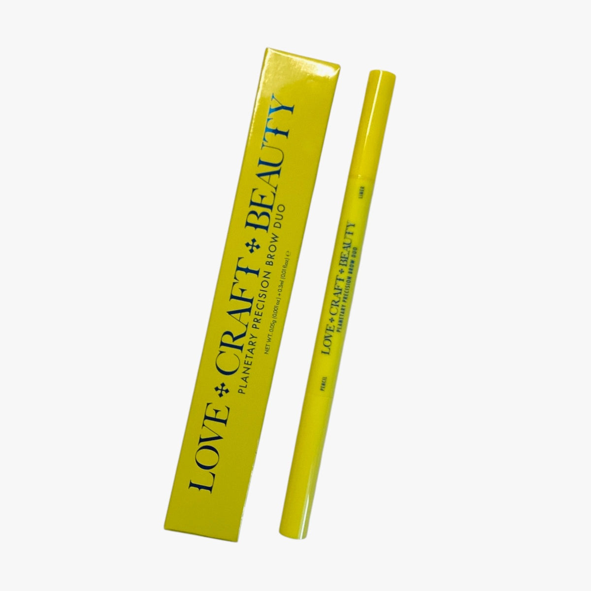 Dual-Ended Brow Pencil with Multiple Shade Options - Full Size, New