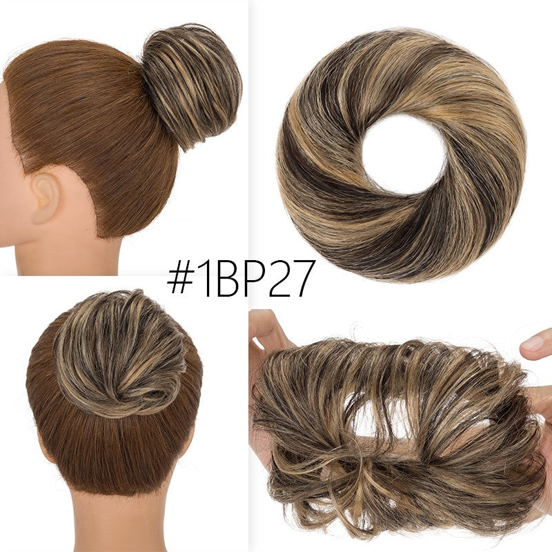 Messy Bun Scrunchie Hair Extension Updo Chignon - Remy Human Hair