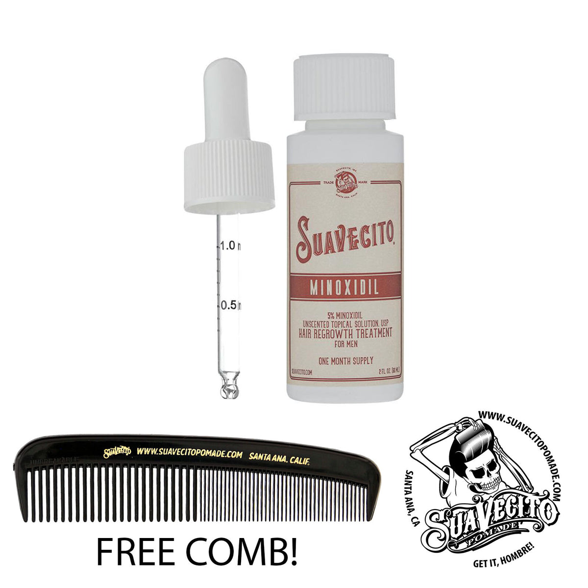 Minoxidil 5% Hair Regrowth Treatment - 1 Month Supply
