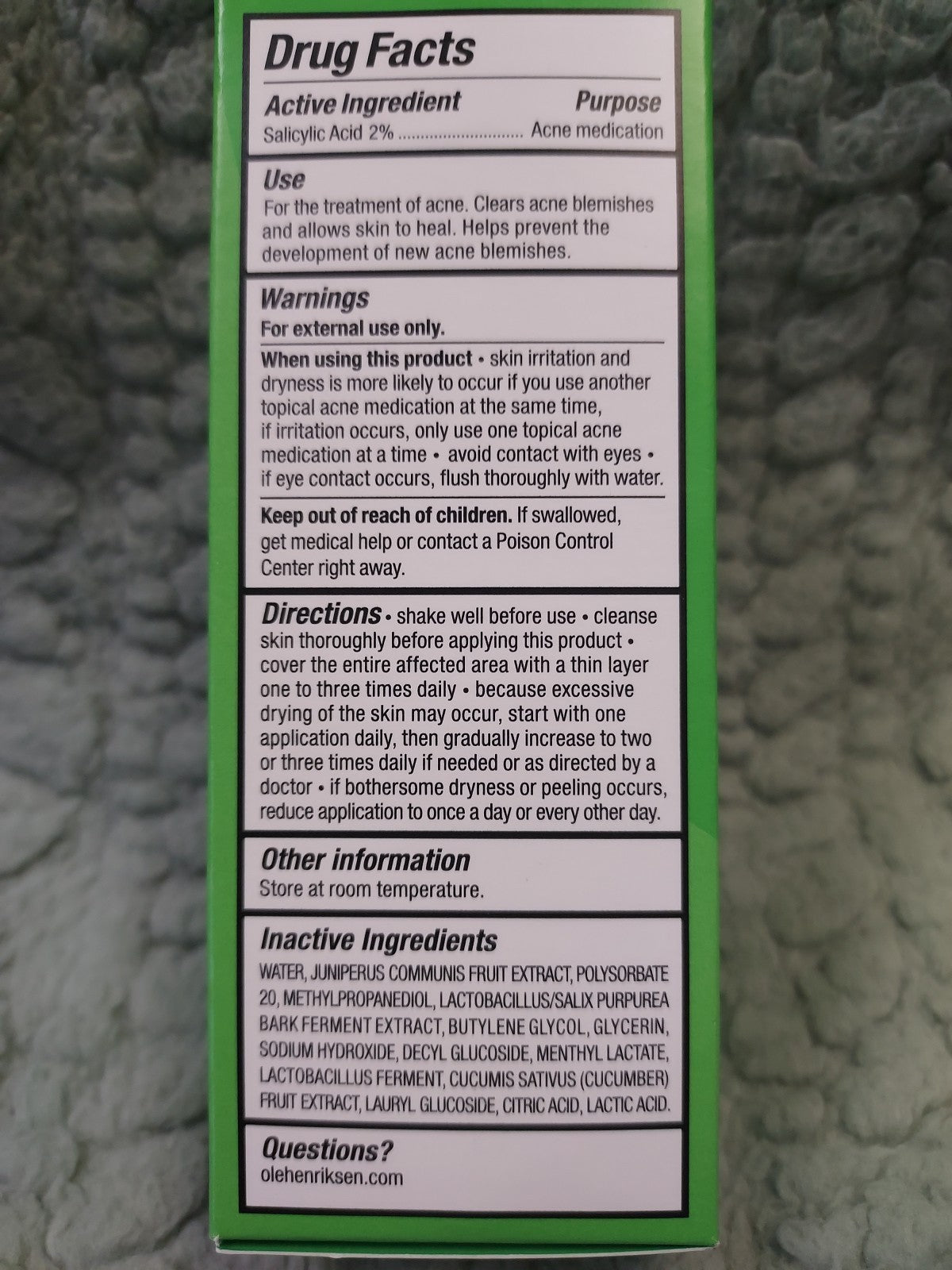 Salicylic Acid Acne Toner - Ole Henriksen Detox Drops 4 fl oz