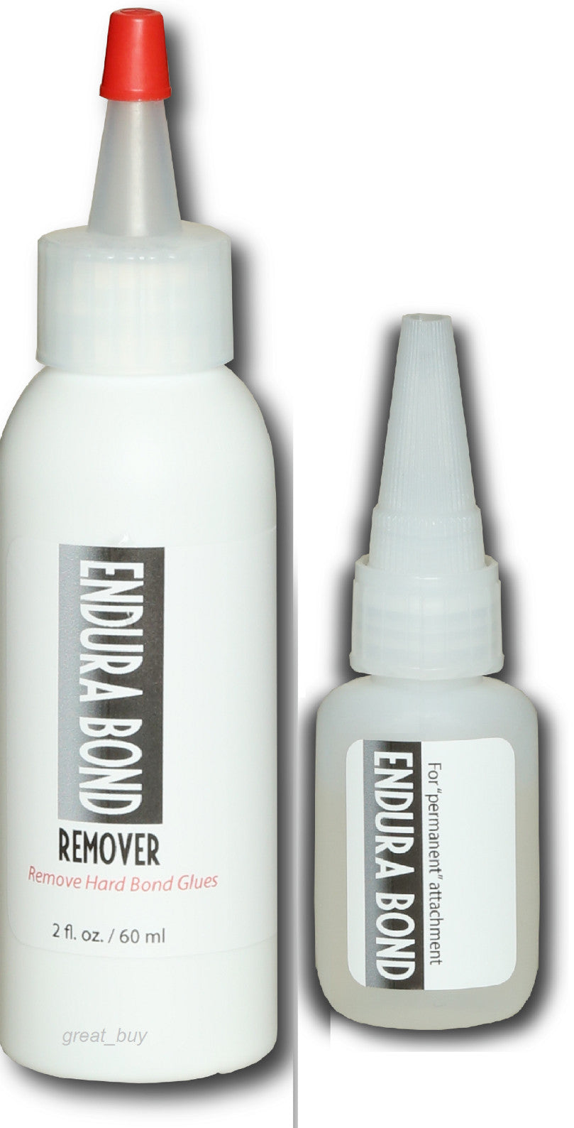 Hard Bond Lace Wig Adhesive Glue 1oz & Remover Kit for Hair Extensions