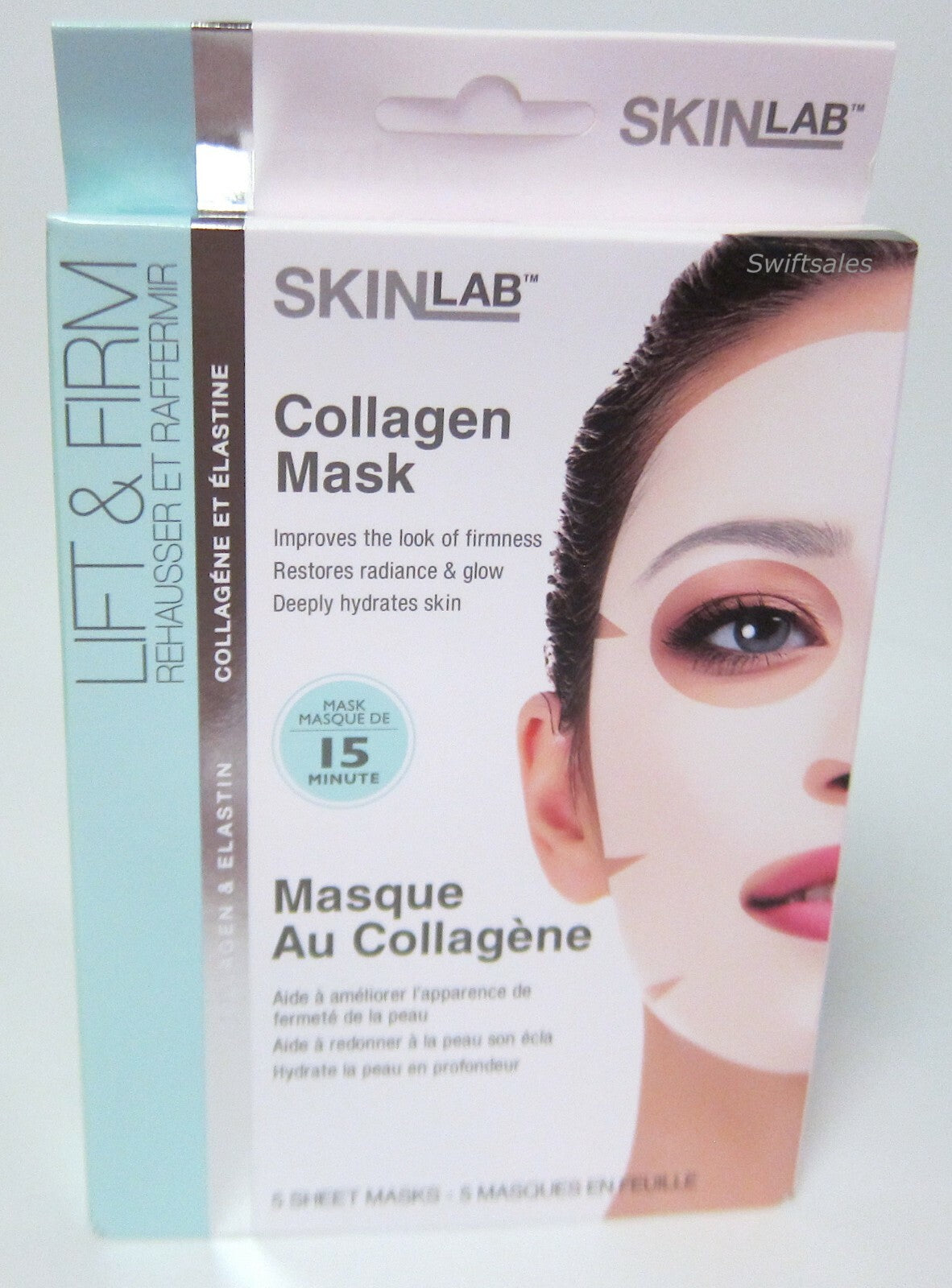 Collagen Face Mask For Firmness & Tone - Pack of 5