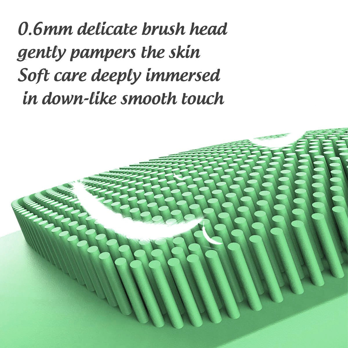 Electric Silicone Facial Cleansing Brush Waterproof Skin Care Massager