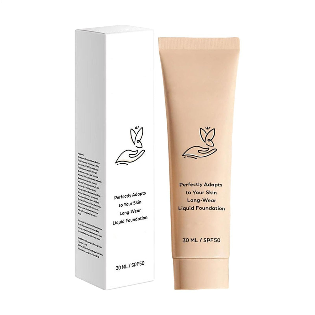 Color Changing SPF 50 Foundation for Mature Skin 30ml - Light, Buildable Coverage