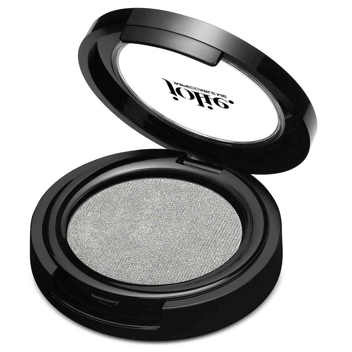 Metallic Silver Eye Shadow - Frost Wash, Long-Lasting, Highly Pigmented