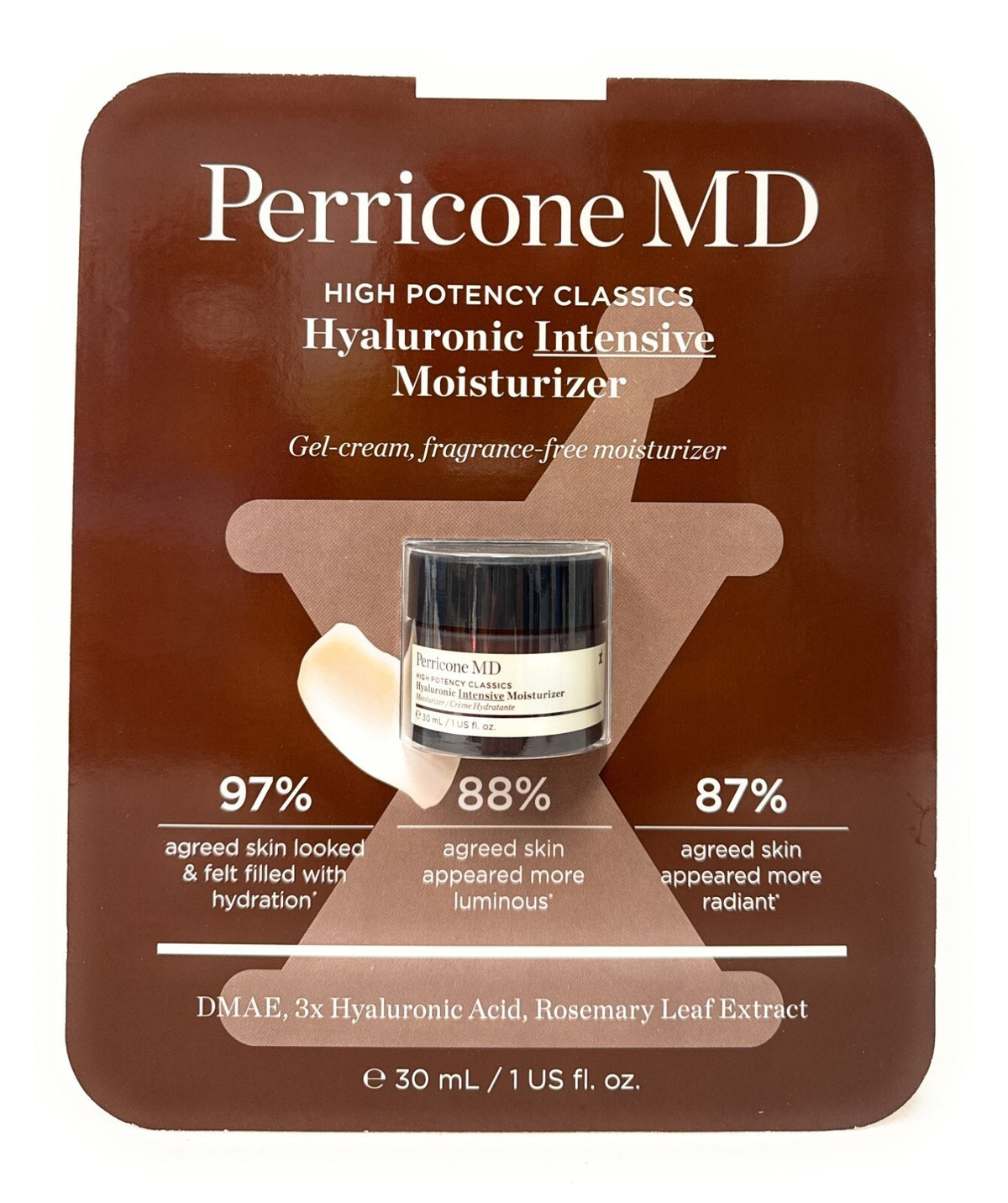 Hyaluronic Intensive Moisturizer 2-Pack - Hydrating Anti-Aging Face Gel