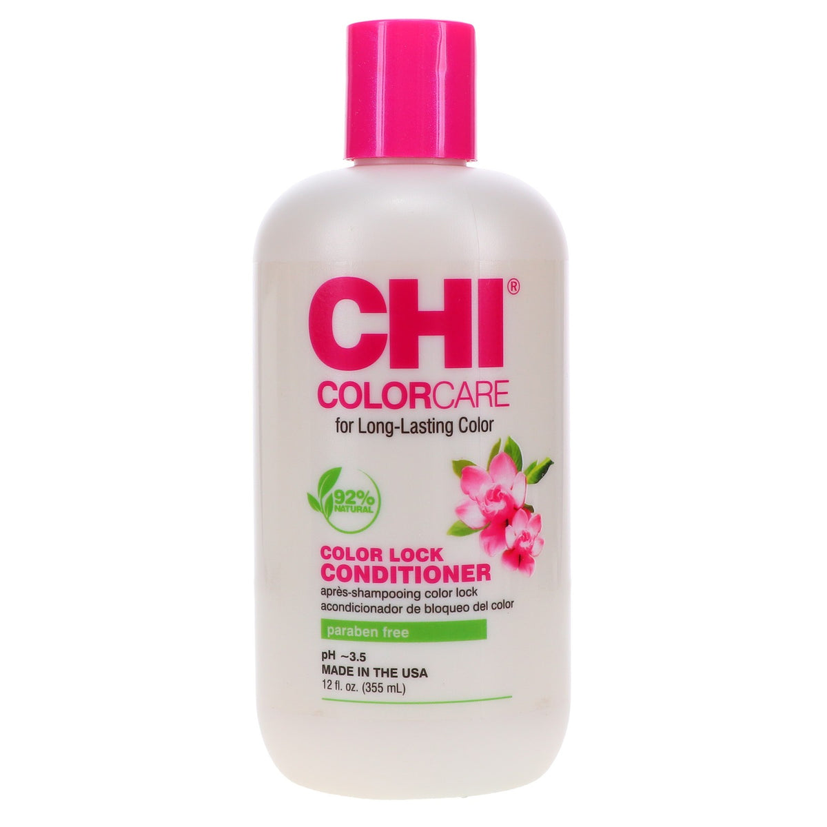 Color Lock Conditioner for Color-Treated Hair - 12 oz, Sulfate & Paraben Free