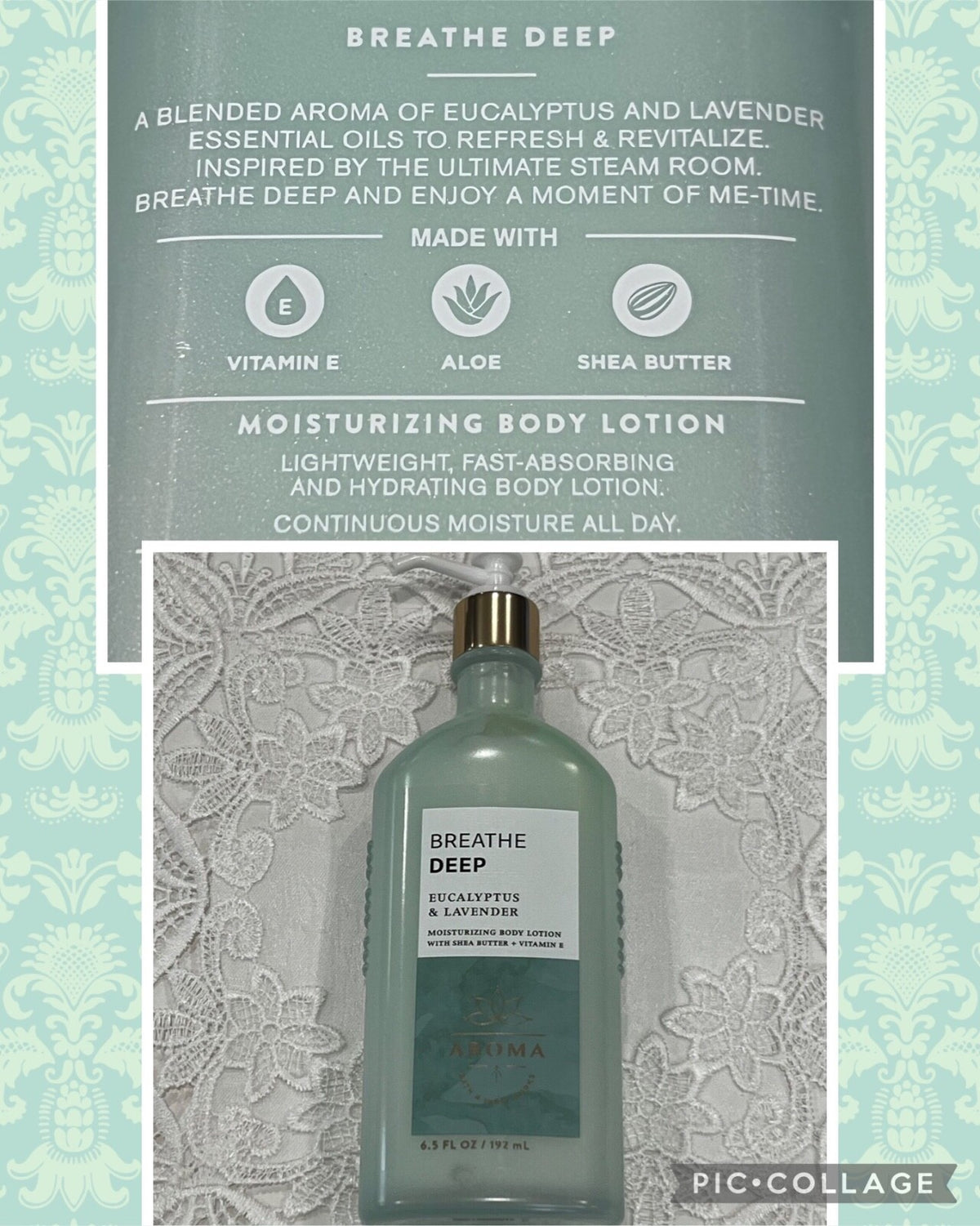 Aromatherapy Body Lotion 6.5 oz - Multiple Scents