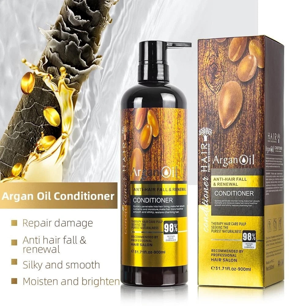 Argan Oil Conditioner 900ml Anti Hair Fall Repair