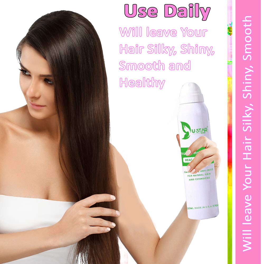 Ustar Protein Repair Heat Protection Spray - Hair Heat Shield