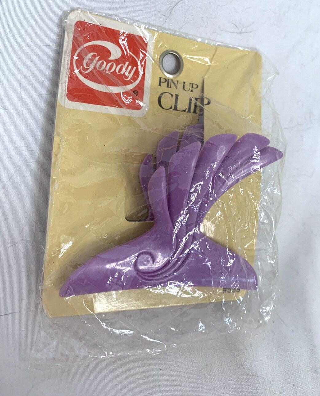 Vintage Retro 1986 GOODY Pin Up Clip Hair Butterfly Clamp Fashion