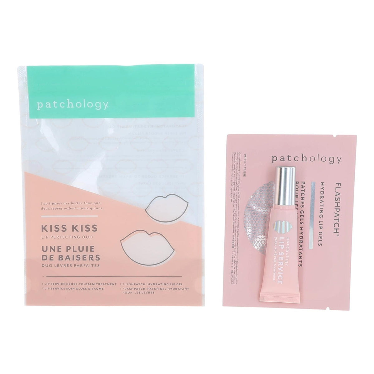 Lip Perfecting Duo Set - Lip Gloss & Hydrating Lip Gel by Patchology