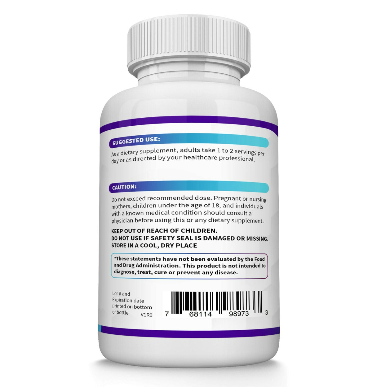 Collagen Peptides Supplement 1500MG Hydrolyzed Anti-Aging Capsules for Skin Hair Nails & Joints