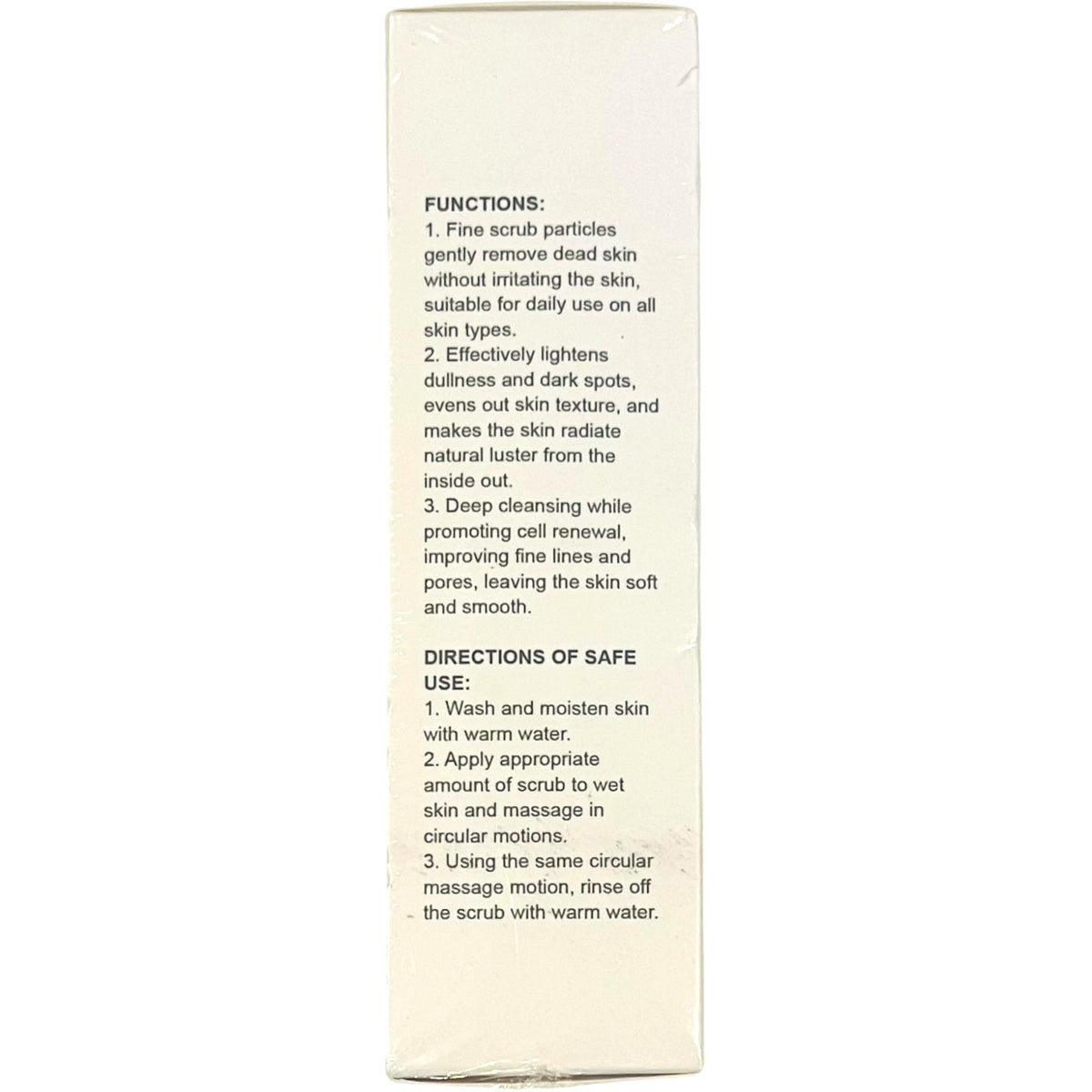 Hoygi Mild Exfoliating Scrub - Lightens Dullness and Dark Spots 2.12