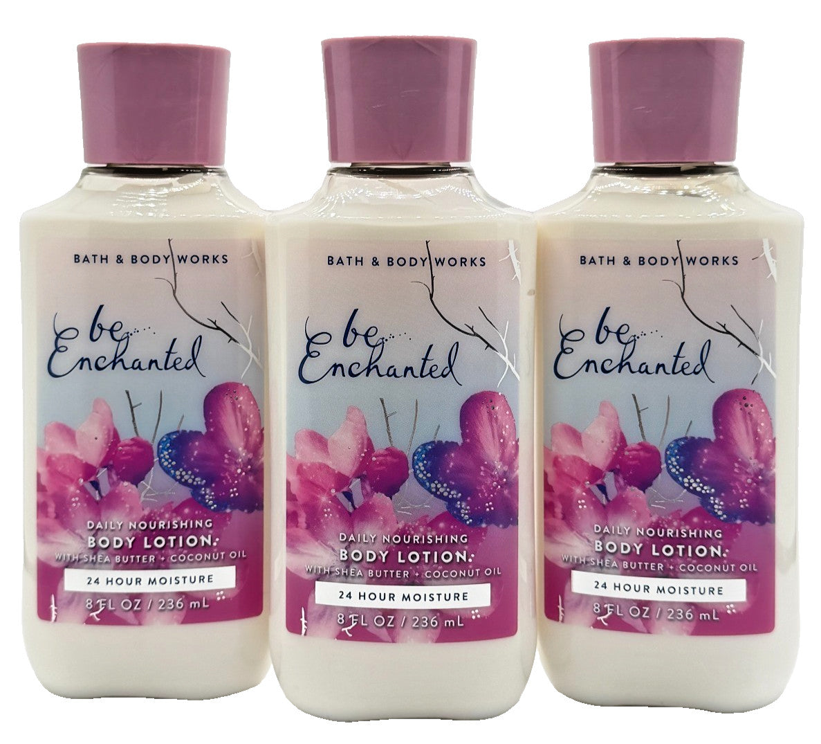 Be Enchanted Body Lotion - 3 Pack, 8 oz Each