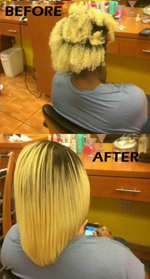 Brazilian Hair Smoothing Treatment 9oz - Formaldehyde-Free Hair Repair & Straightening
