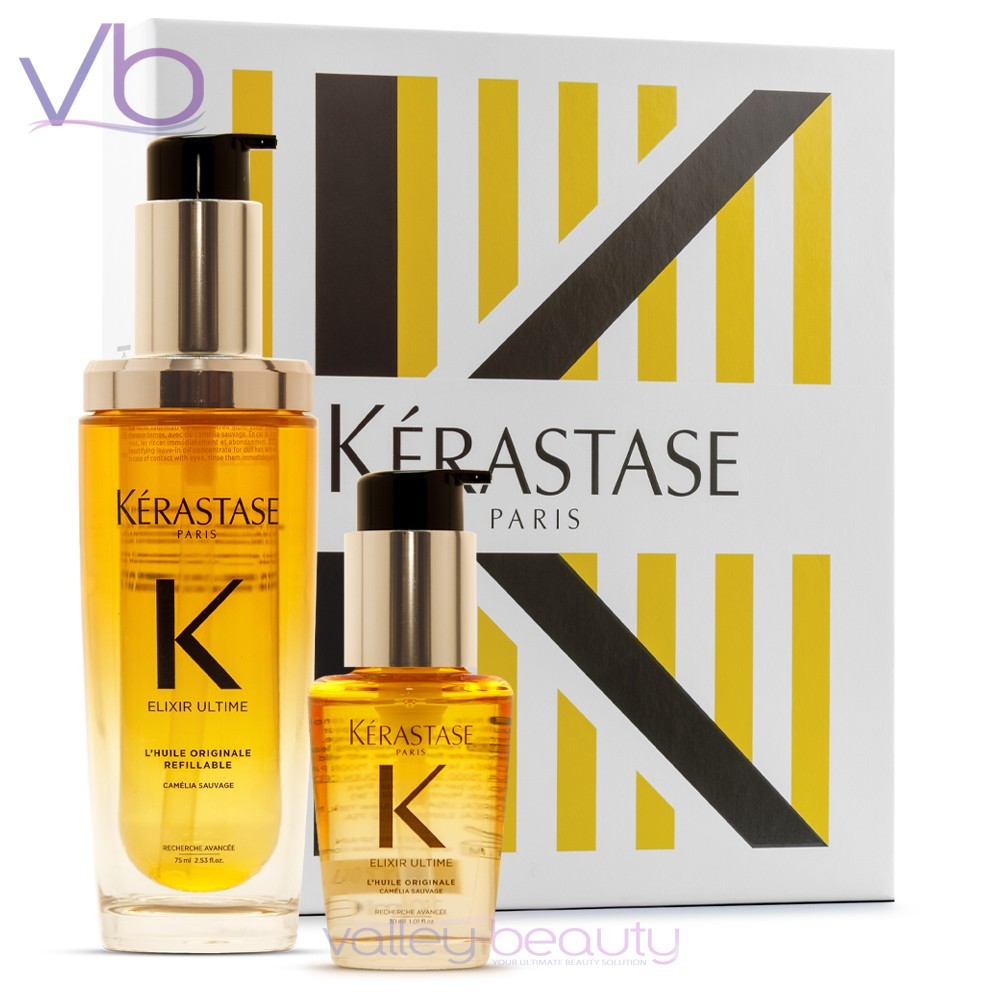 KERASTASE Elixir Ultime Spring Gift Box Set | Ritual for Dull, and