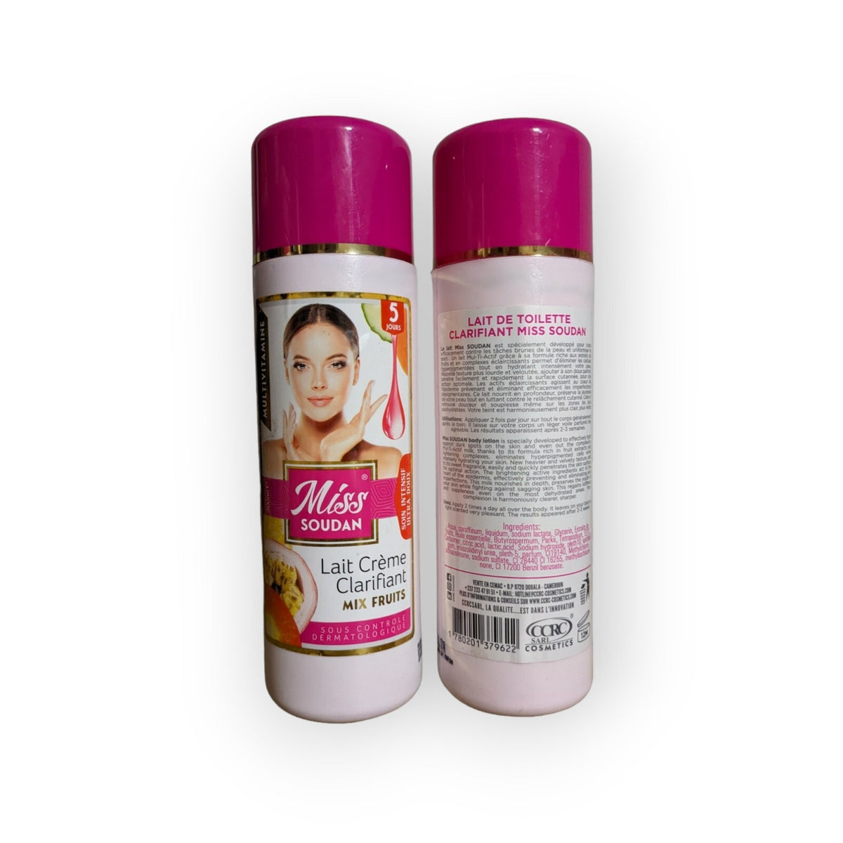 Miss Soudan Mix Fruits Clarifying Multivitamin Cream 500ml Hydrating