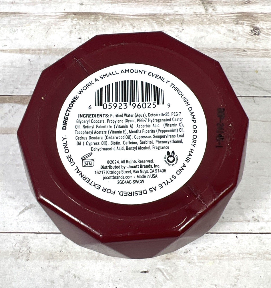 Heavy Hold Satin Finish Hair Pomade Bourbon Oak 4oz - Styling Gel for Men & Women