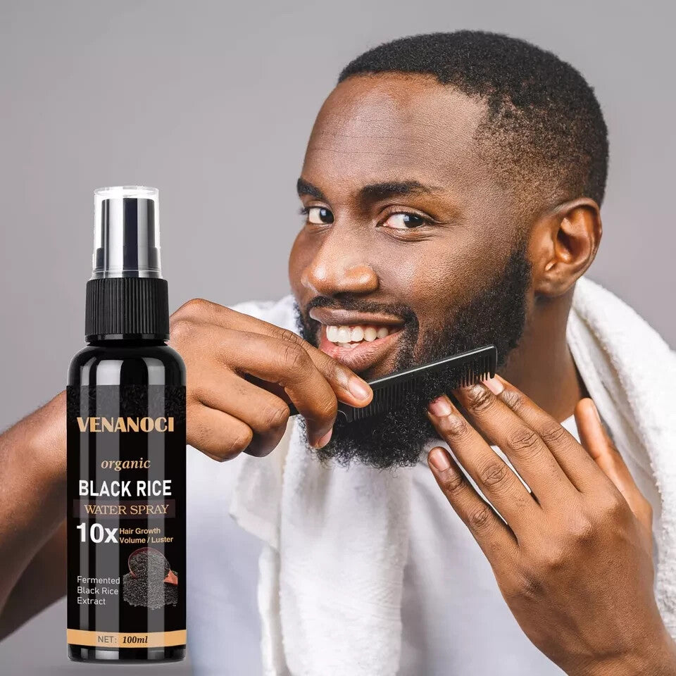 Venanoci Hair Growth Serum Rice Water Spray for Women & Men Treatment