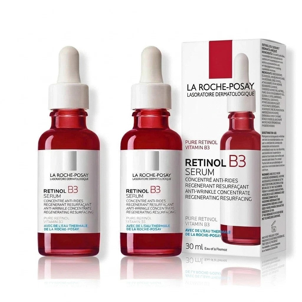 La Roche-Posay Retinol B3 Serum Anti-Aging Face Concentrate - Set of 2
