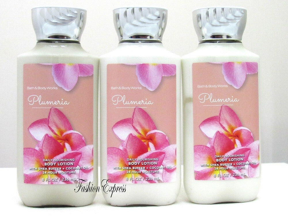 Plumeria Body Lotion 8 fl oz - 3 Pack