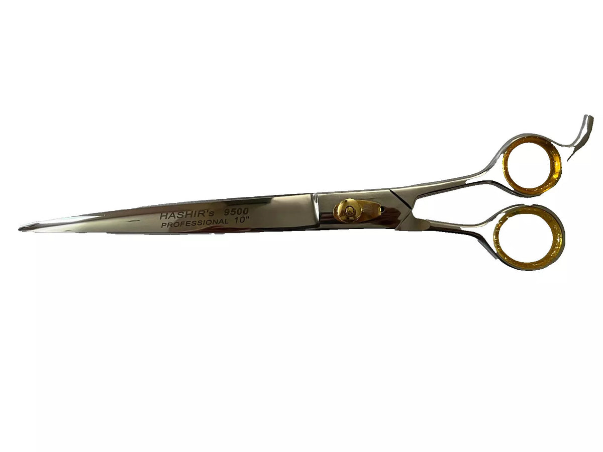 Professional 10" Curved Barber Hair Cutting Scissors Shears