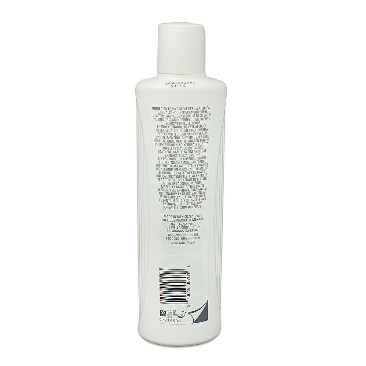 Nioxin System 1 Hair Resilience & Moisture Conditioner - 10.1 OZ