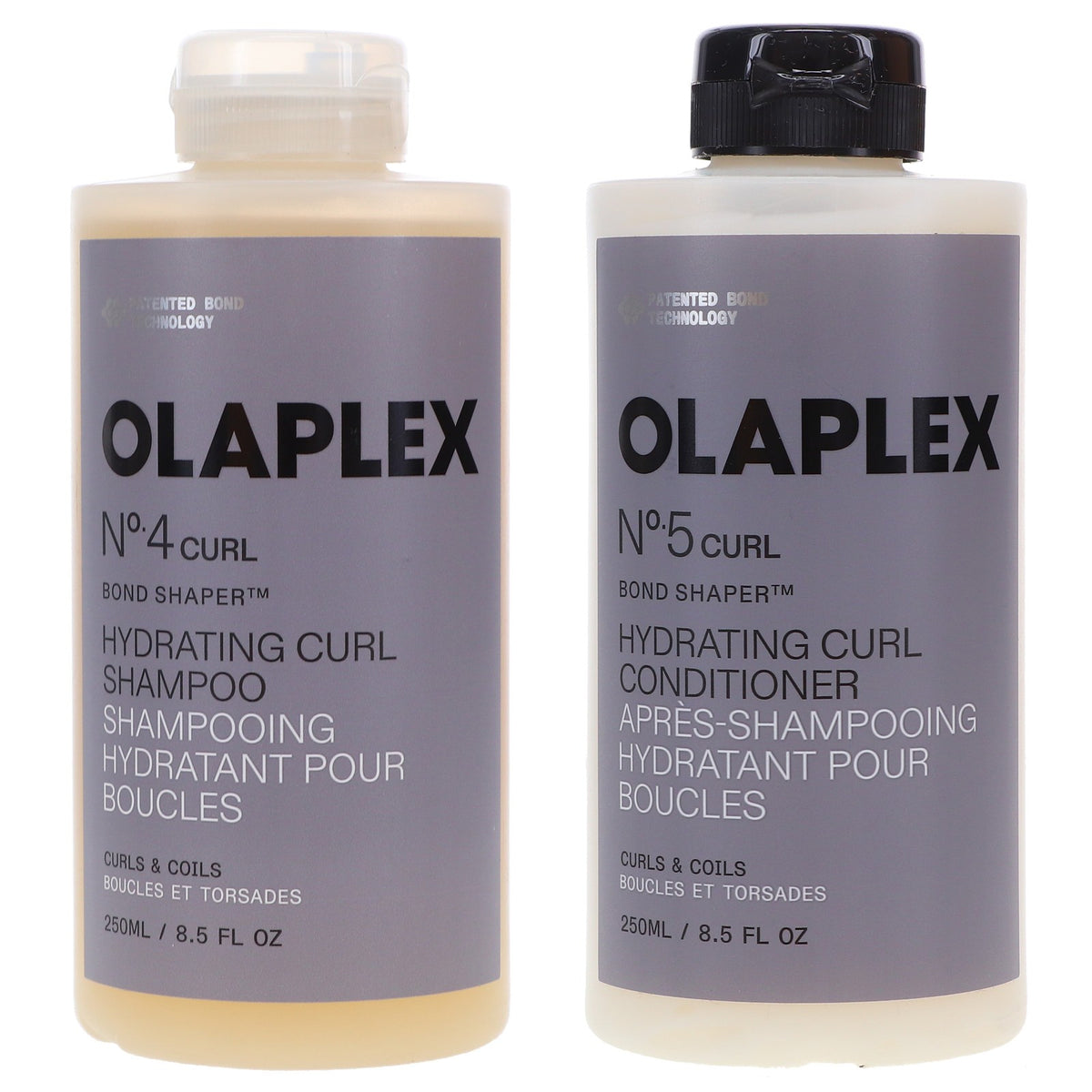 Hydrating Curl Shampoo & Conditioner Set for Curly Hair - Bond Care