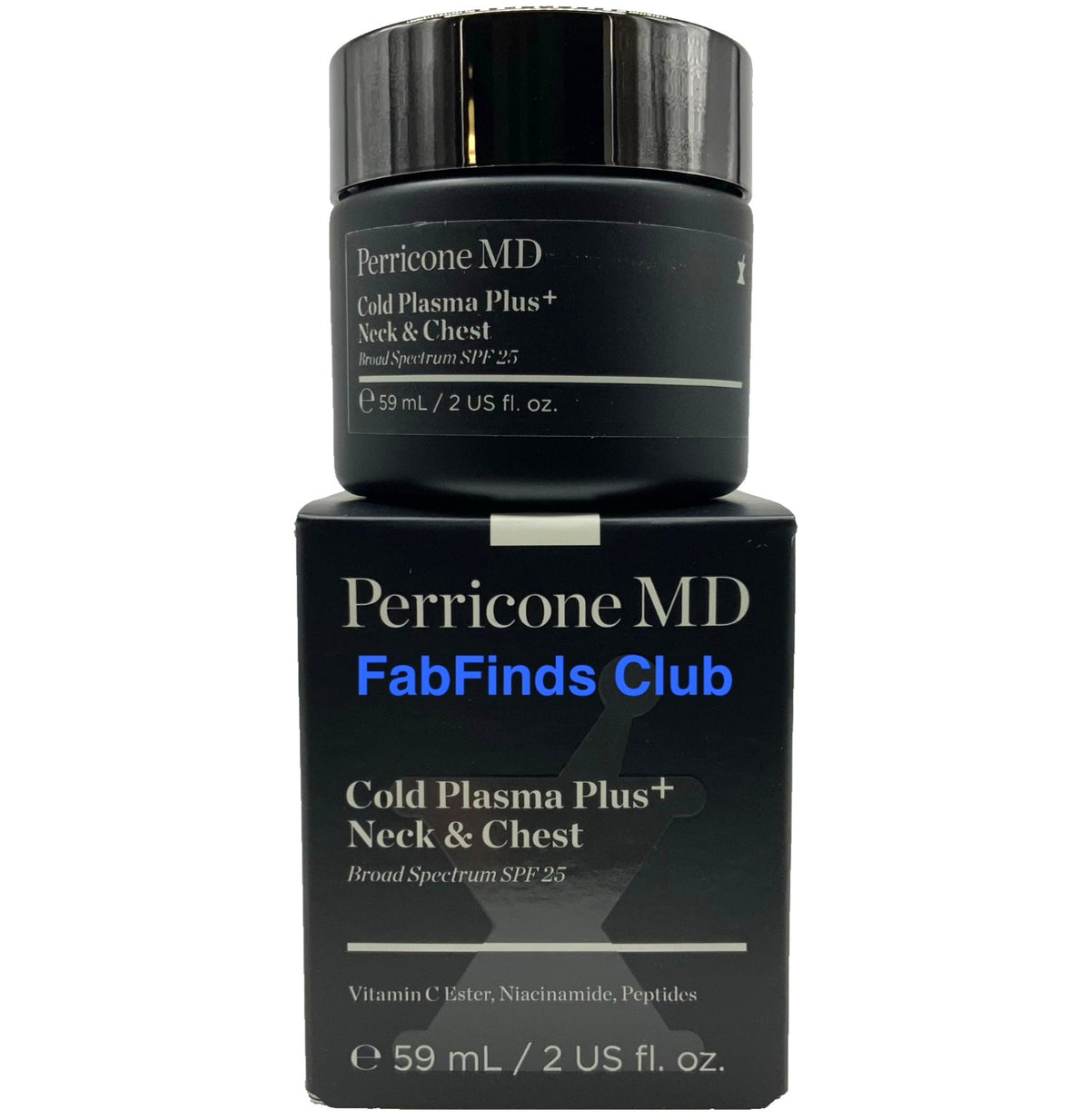Perricone MD Cold Plasma Plus Neck & Chest Cream Set SPF 25 - 2oz/59ml Each